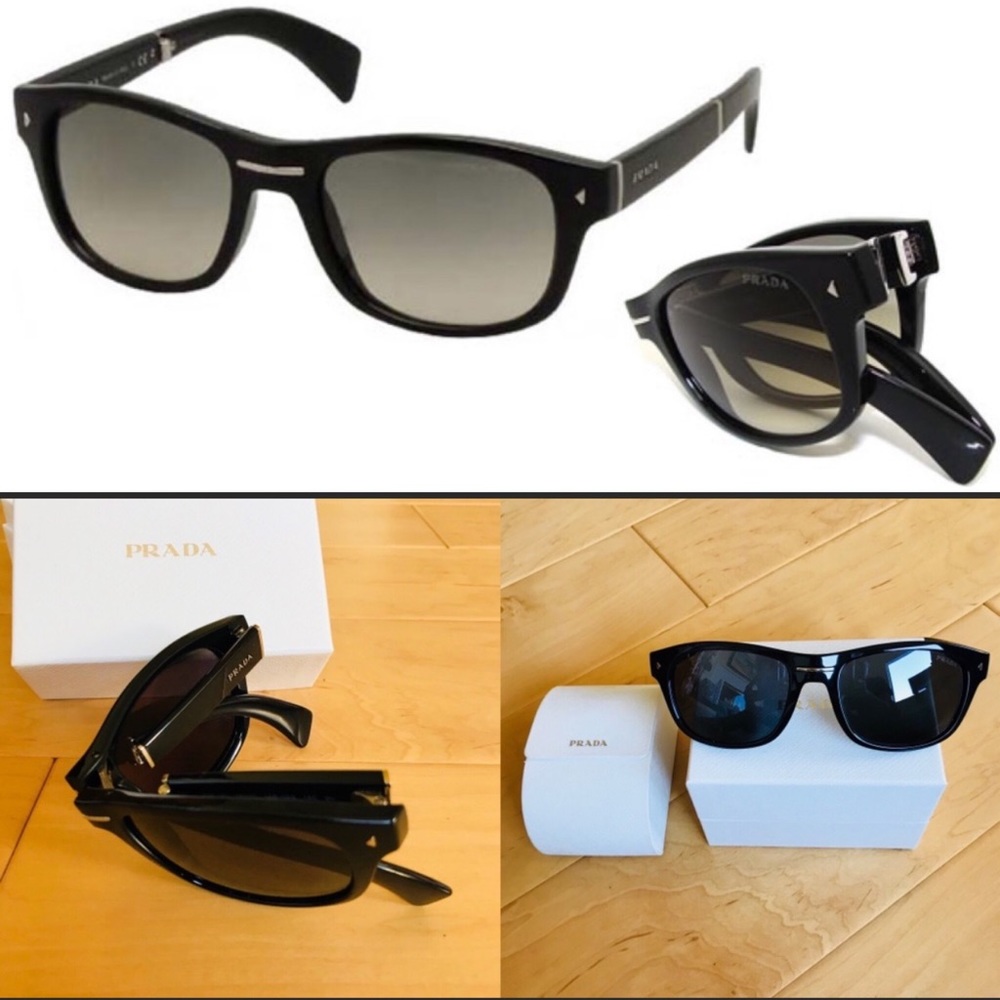 🕶💯 Authentic Prada Foldable Sunglasses